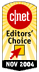 CNet Editor’s Chocie